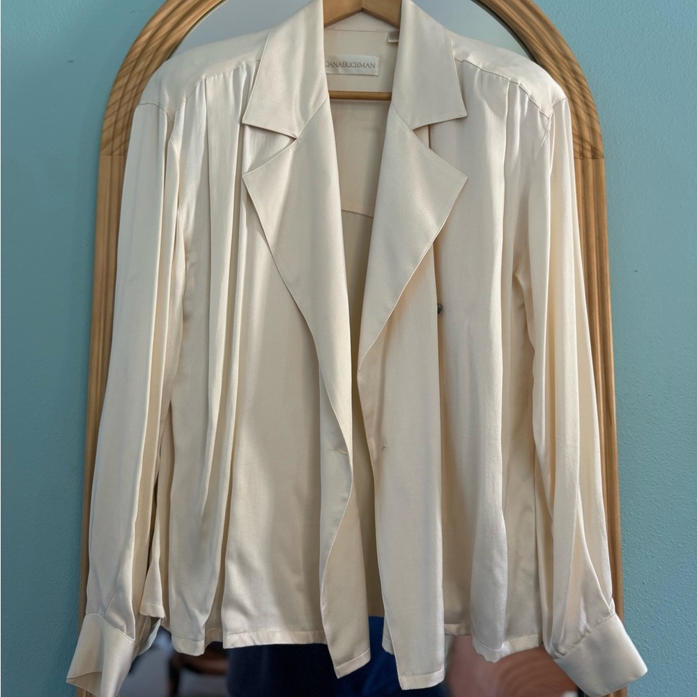 Dana Buchman Silk Blouse